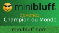 Gaetan joue au Minibluff