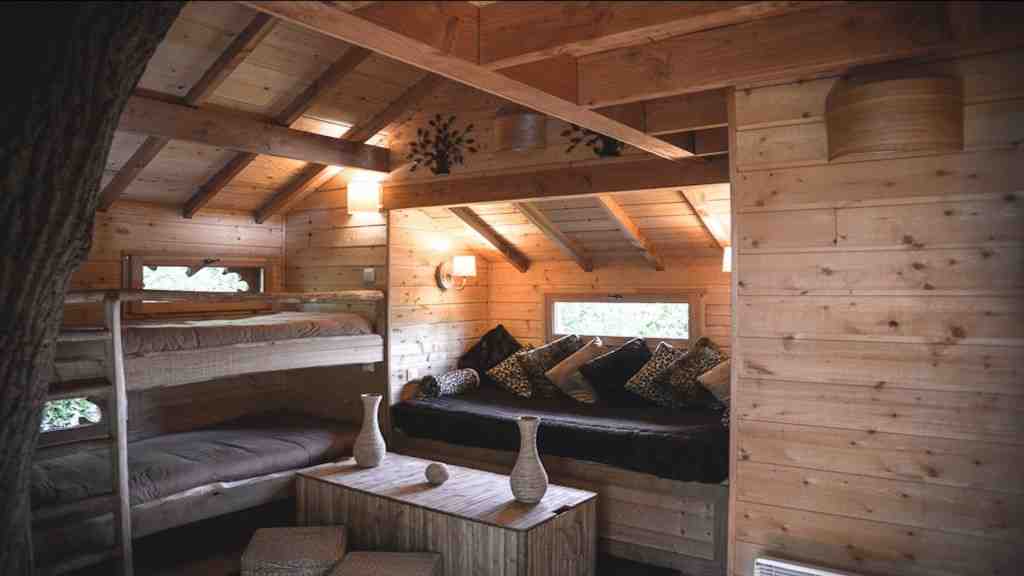 interieur, cabane, de, la