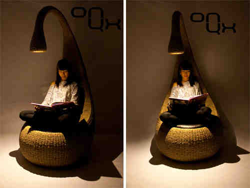 bulb, chair, lamp